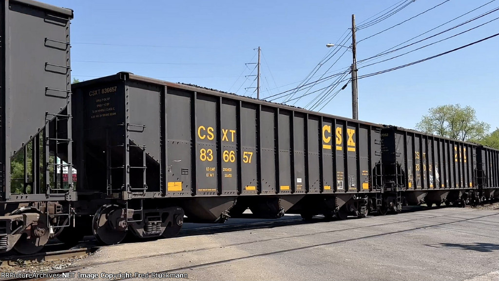 CSX 836657 is new to rrpa.